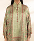 2 Piece - Printed Satin Suit